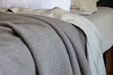 Fine Rib Angora & Merino Wool Blankets | By bemboka