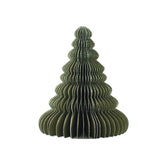 Paper Christmas Tree Olive/Glitter