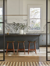 Odd Upholstered Barstool