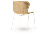 C603 Outdoor Chair - White/Wheat