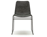 C607 Chair - Charcoal Rattan