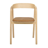 Inlay Upholstered Dining Armchair