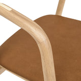 Inlay Upholstered Dining Armchair