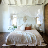 Luca Linen Cushion Nutmeg