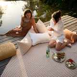 Luca Linen Cushion Nutmeg