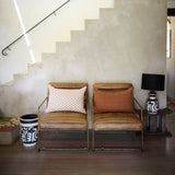 Luca Linen Cushion Nutmeg