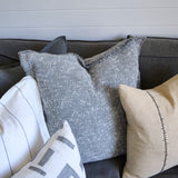 Polo Cushion Silver/White