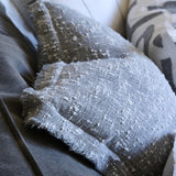 Polo Cushion Silver/White