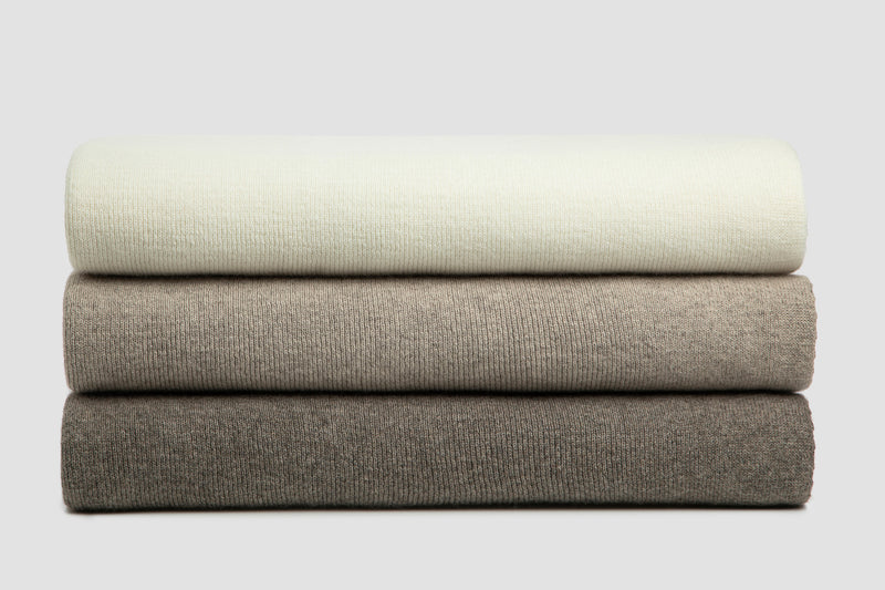 Fine Rib Angora & Merino Wool Blankets | By bemboka