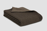Reversible Rib Angora & Merino Wool Throws