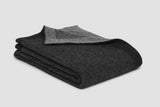 Reversible Rib Angora & Merino Wool Throws
