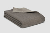 Reversible Rib Angora & Merino Wool Throws