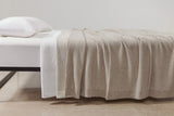 Reversible Rib Angora & Merino Wool Blankets