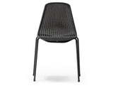Basket Outdoor Chair - Black