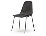 Basket Outdoor Chair - Black