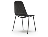 Basket Outdoor Chair - Black