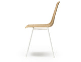 Basket Outdoor Chair - White/Wheat