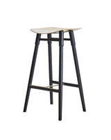 Dowel stool - Black