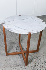 Markham Side Table - Marble top