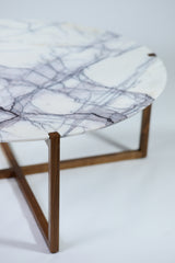 Markham Coffee Table - Marble top