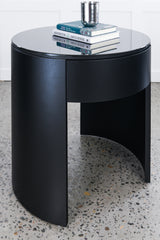 Nautilus Round Bedside Table