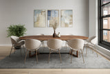 Arrow Oval Table