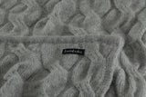 Chunky Cable Angora & Merino Wool Throw