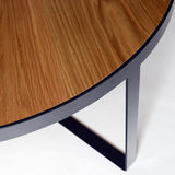 Iroko Coffee Table - Timber Top