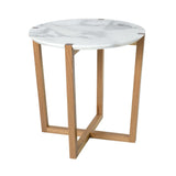 Markham Side Table - Marble top