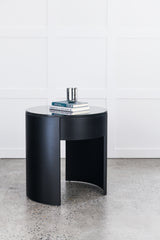 Nautilus Round Bedside Table