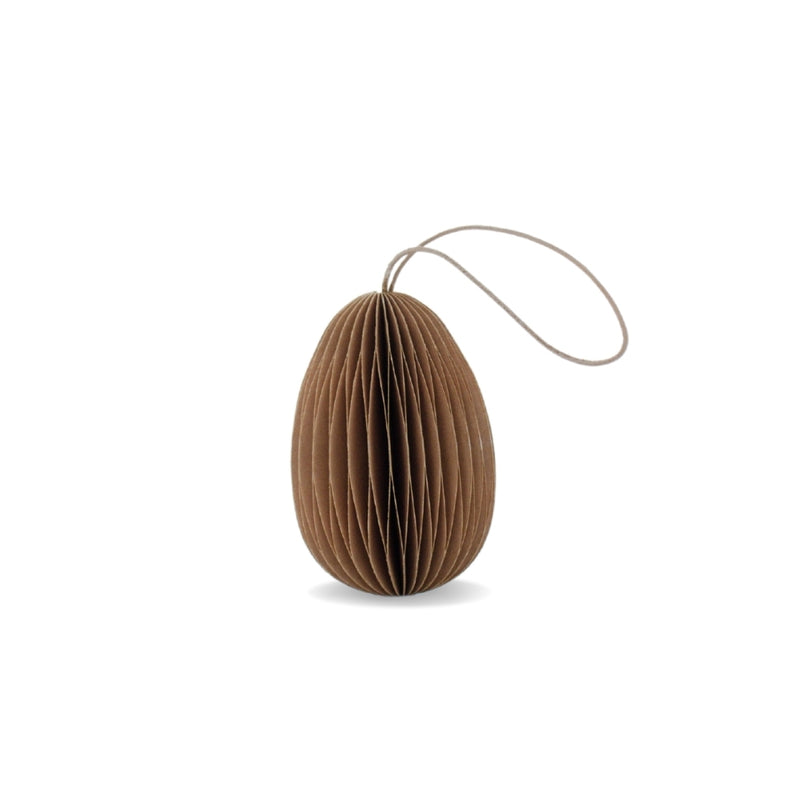 Paper Hanging Easter Egg - Rust | Nordic Rooms