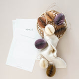 Paper Hanging Easter Egg - Rust | Nordic Rooms