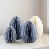 Paper Easter Egg in Dusty Blue | Nordic Rooms