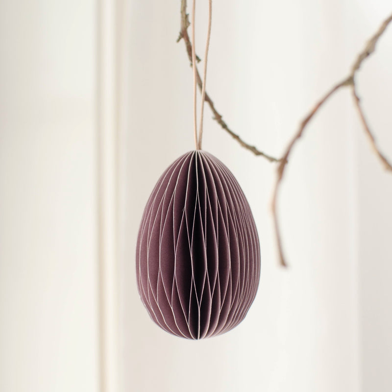 Paper Hanging Easter Egg - Lavender | Nordic Rooms