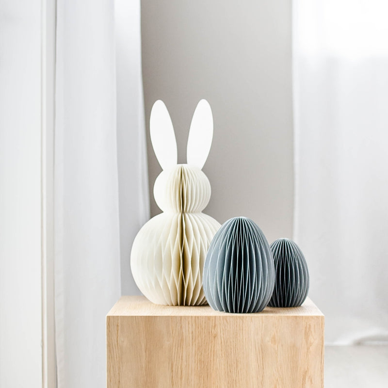 Paper Easter Egg in Dusty Blue | Nordic Rooms