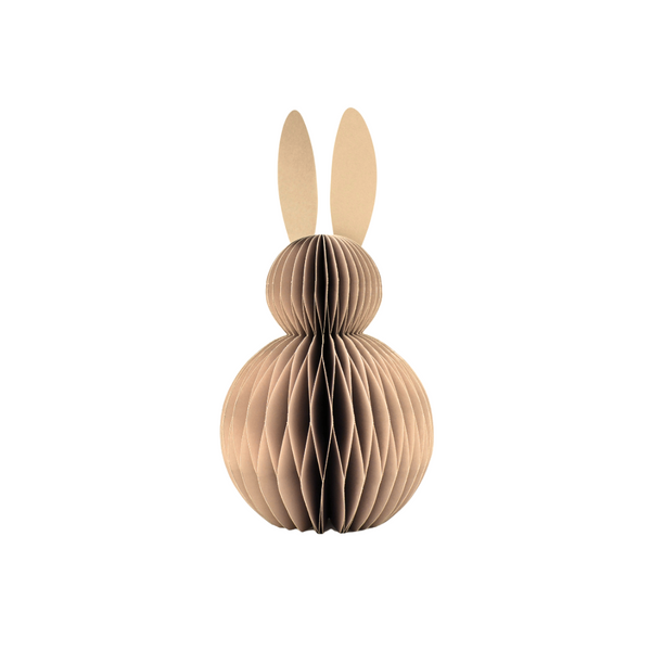 Paper Easter Bunny in Flaxseed | Nordic Rooms