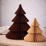 Tier Paper Christmas Tree Flaxseed