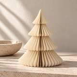 Tier Paper Christmas Tree Off White