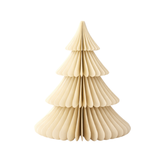 Tier Paper Christmas Tree Off White