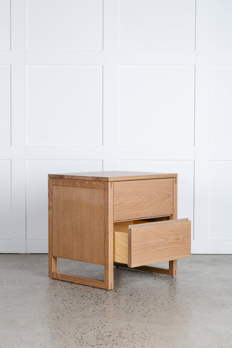 Tess Bedside Table - 2 Drawer | By Artifex