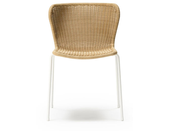 C603 Outdoor Chair - White/Wheat | By Feelgood Designs