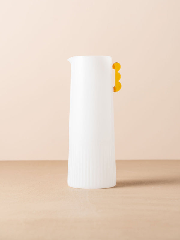 Kairos Carafe - Opaque White | By Saarde