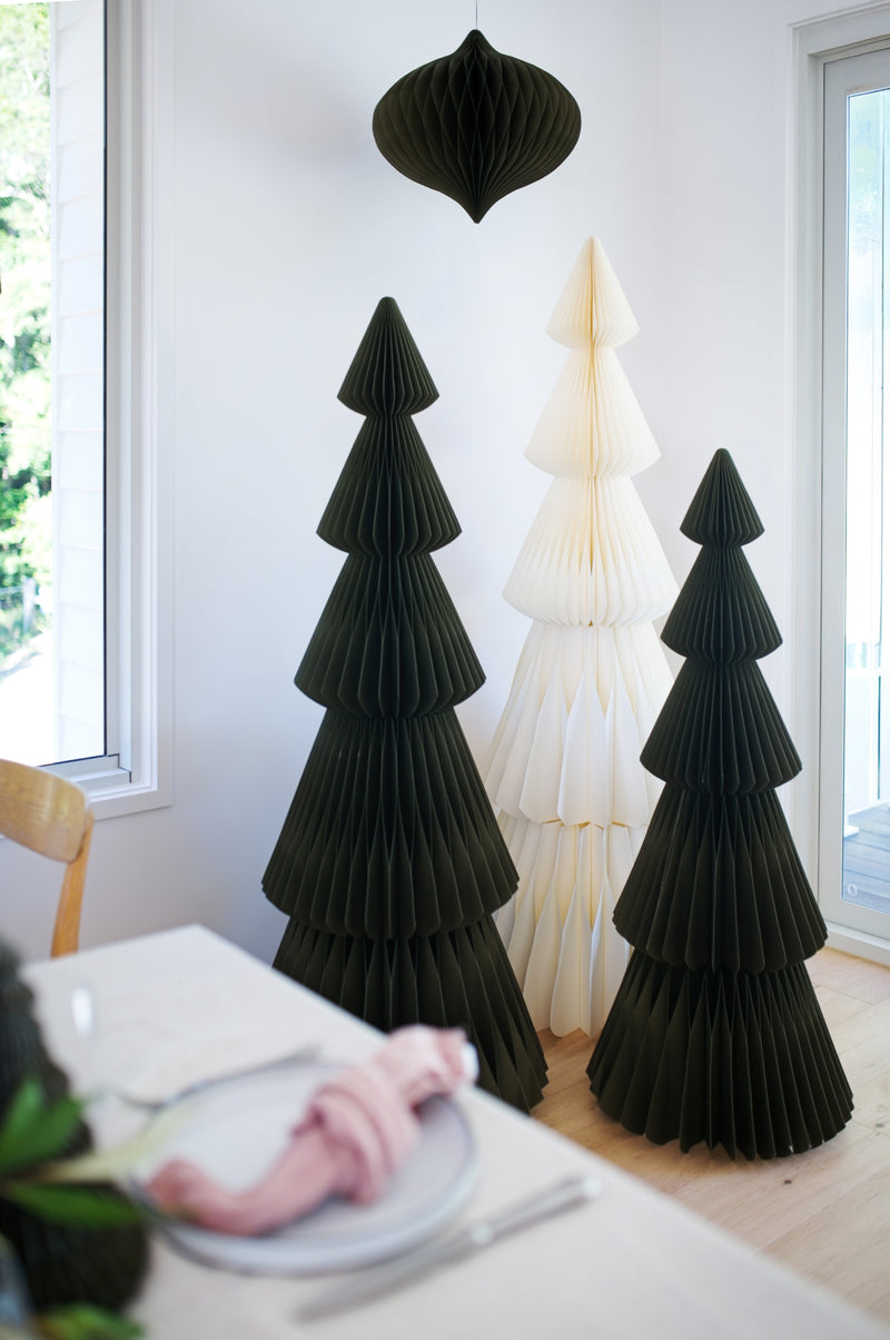 Evergreen Paper Christmas Tree Olive