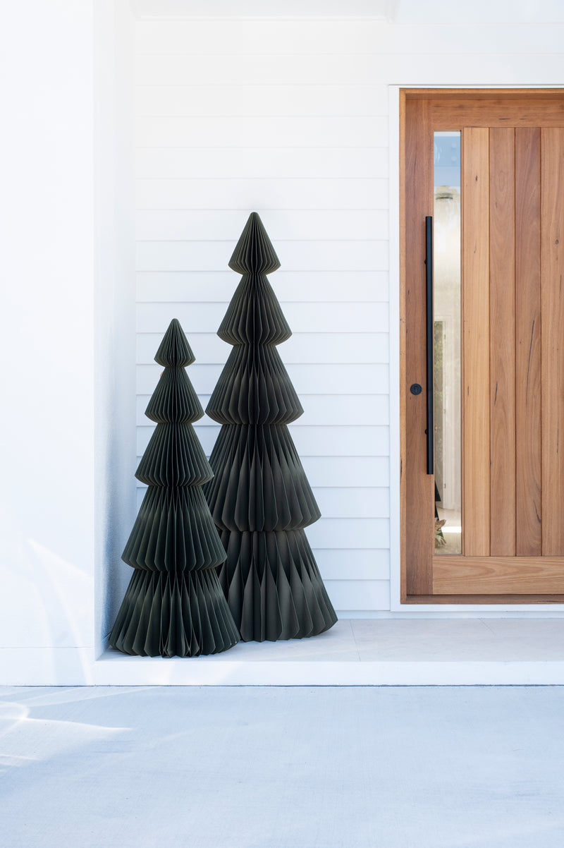 Evergreen Paper Christmas Tree Olive