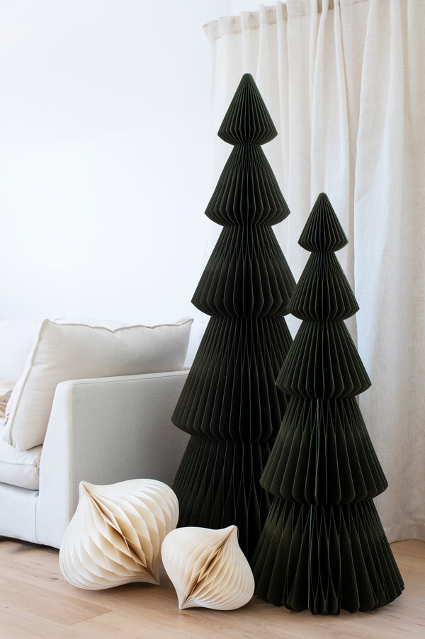 Evergreen Paper Christmas Tree Olive