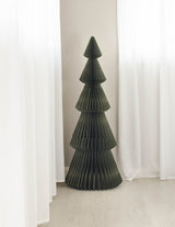 Evergreen Paper Christmas Tree Olive