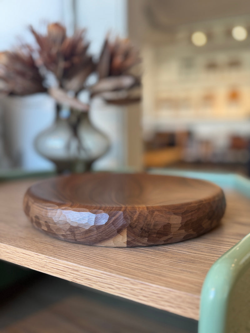 Raya Sculpted Timber Tray