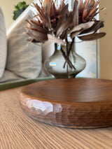 Raya Sculpted Timber Tray