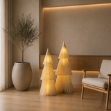Deluxe Paper Christmas Tree w/ LED Light
