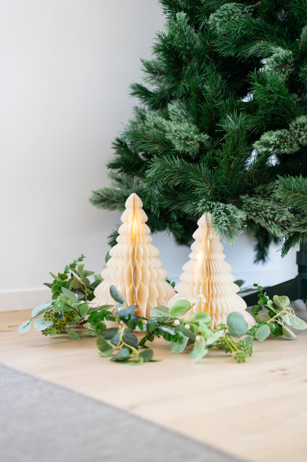 Paper Christmas Tree w/ LED Light